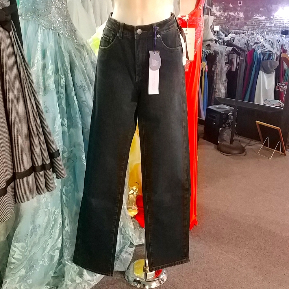 Jag high rise zipper geans